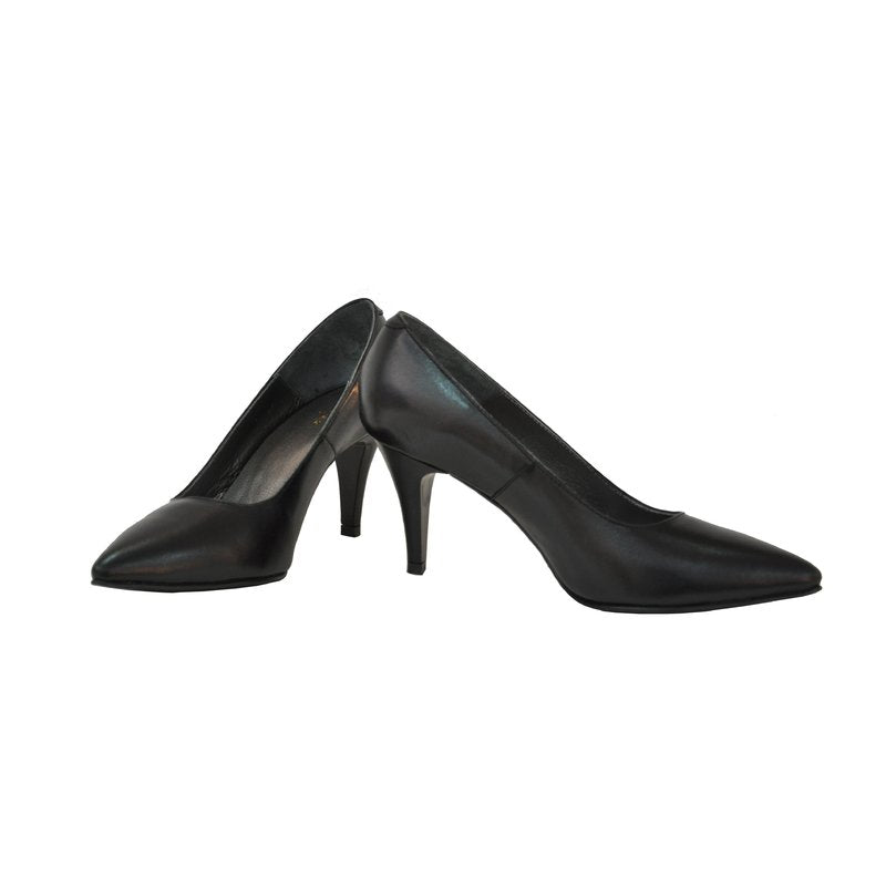 Pantofi Dama Piele Negru Stiletto DM11 - orice culoare