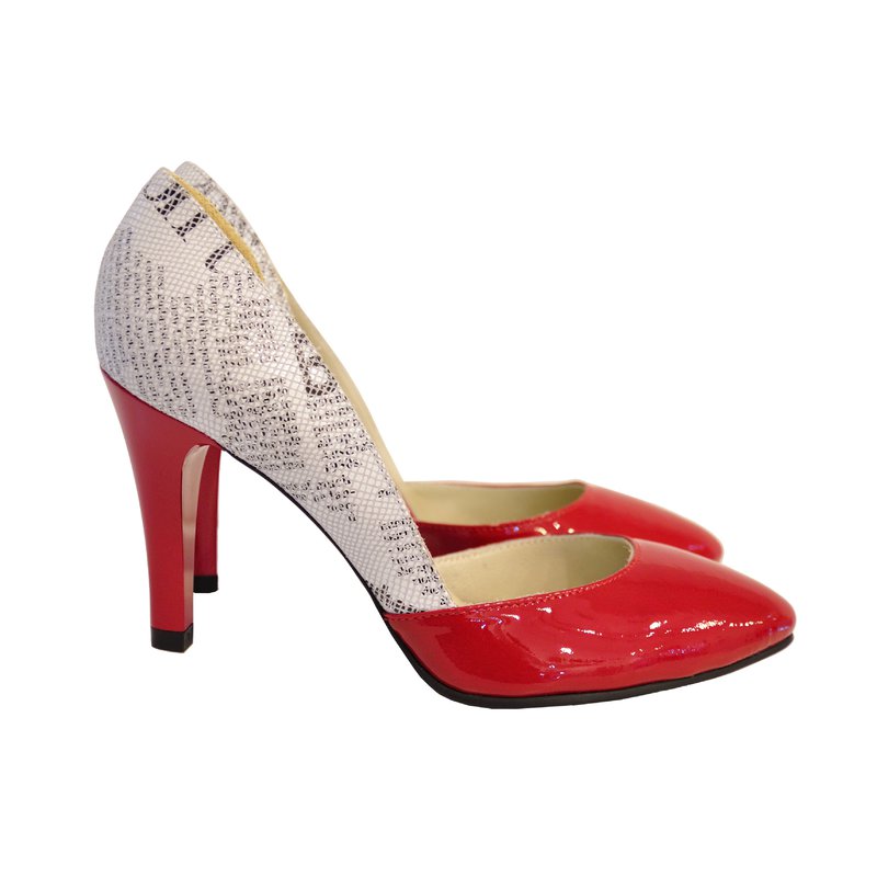 Pantofi Dama Piele Stiletto Ziar D14 - orice culoare