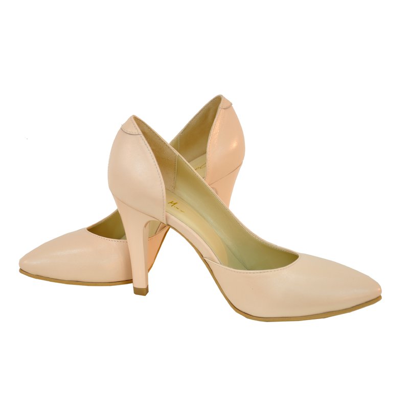 Pantofi Dama Piele Stiletto Nude D14 - orice culoare