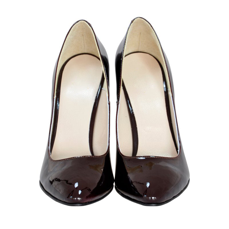 Pantofi Dama Stiletto Lac Negru D17- orice culoare