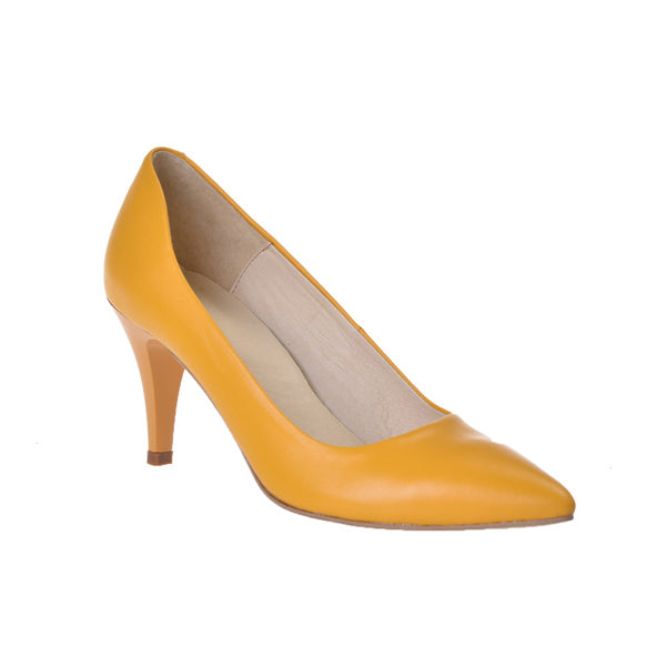 Pantofi piele naturala Mini Stiletto - disponibili pe orice culoare