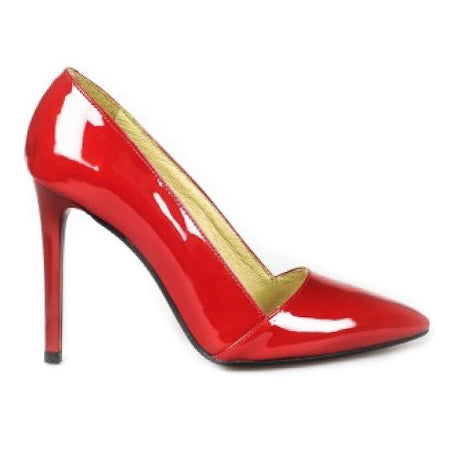 Pantofi Stiletto C10 piele Rosu - orice culoare