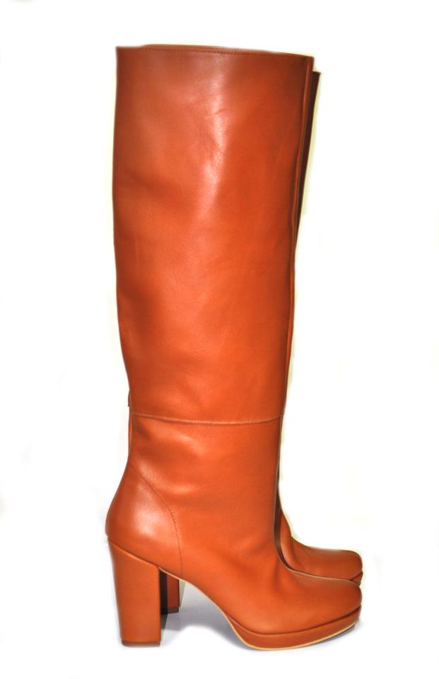 Cizme piele cu toc Casual Camel - orice culoare