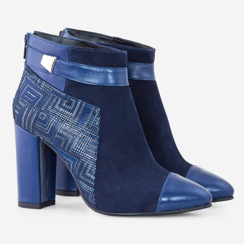 Botine Dama Piele Bleumarin Isabel D14 - orice culoare