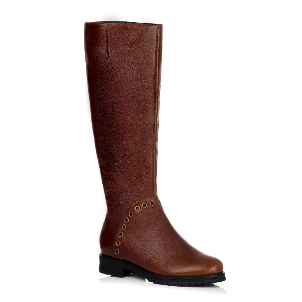 Cizme Talpa Joasa Piele Coniac C8 - orice culoare