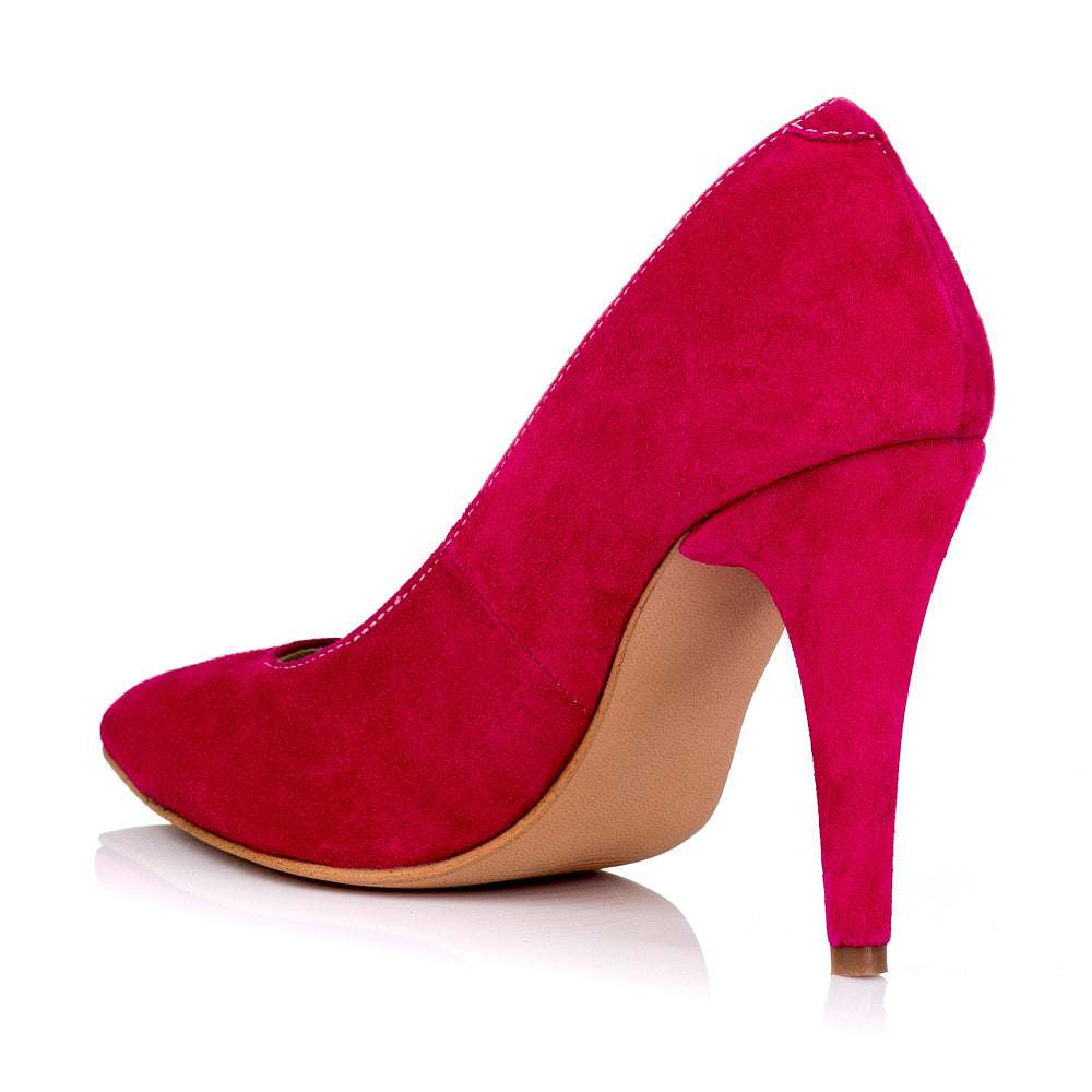 Pantofi Stiletto Piele Fuchsia L28 - orice culoare