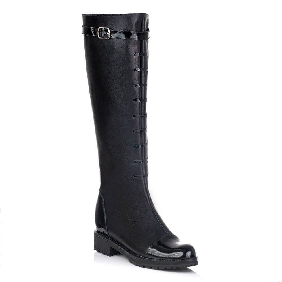 Cizme Piele Dama Military L10 - orice culoare