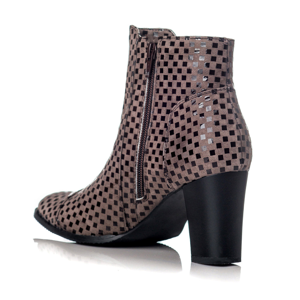 Ghete dama V10 piele naturala rosu - orice culoare