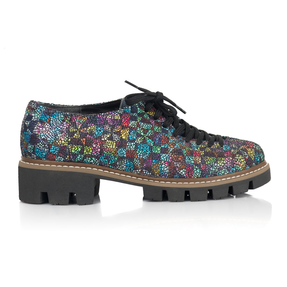 Pantofi Talpa Bocanc Piele Bordo/Color V70 - orice culoare